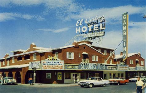 El Cortez, Las Vegas, 1960. The oldest privately owned casino in Las Vegas, built in 1941. It ...