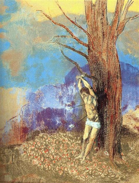 Saint Sebastian - Odilon Redon - WikiArt.org - encyclopedia of visual arts