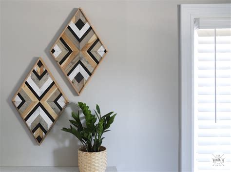 DIY Chevron Wall Art – RnB DIY