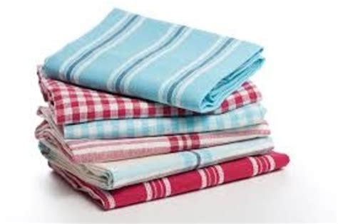 Check Cotton Kitchen Towels, Wash Type: Machine Wash, Size: 40 X 60 Cm ...