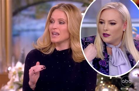 The View's Sara Haines Politely Shades Meghan McCain! - Perez Hilton