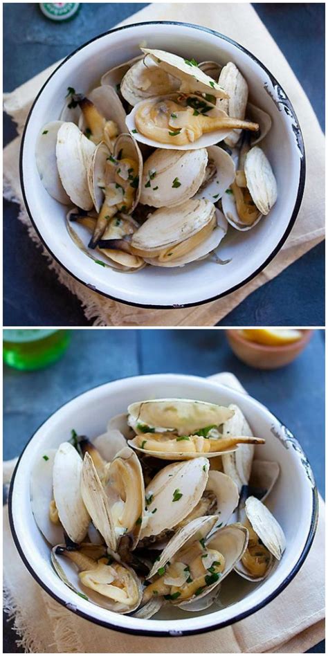 Garlic Butter Steamers | Clam recipes, Steamer clam recipes, Seafood recipes