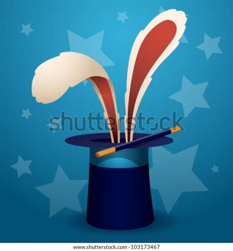 Magic Rabbit Vector 1 Stock Vector (Royalty Free) 103173467 | Shutterstock