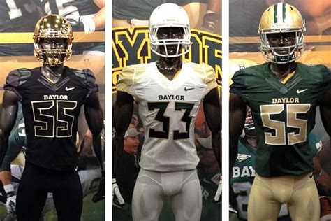 Baylor Football debuts all-new Nike uniforms in white, green, and black. - Our Daily Bears