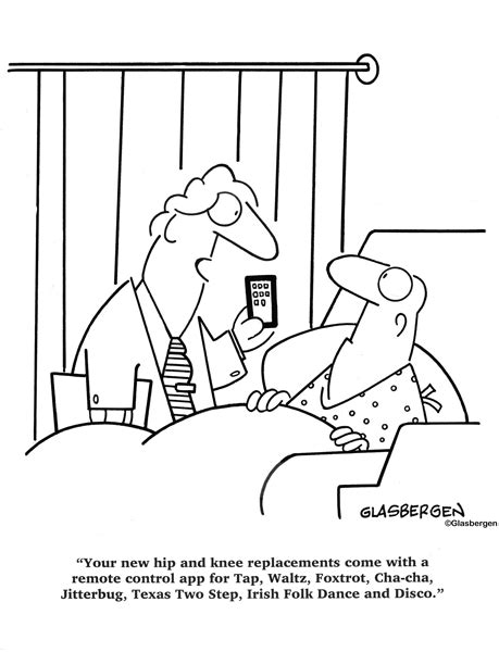 Knee Surgery Funny Cartoons About