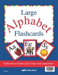 Abeka | Product Information | Large Alphabet Flashcards