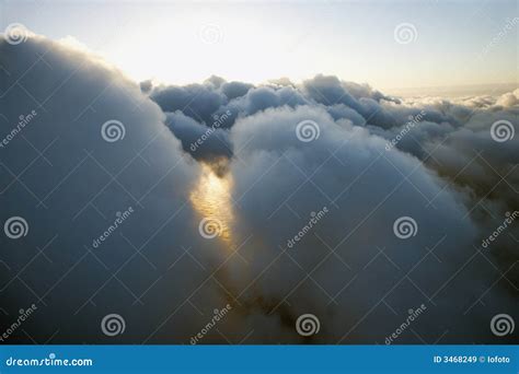 Skyscape with clouds. stock image. Image of skyscape, maui - 3468249