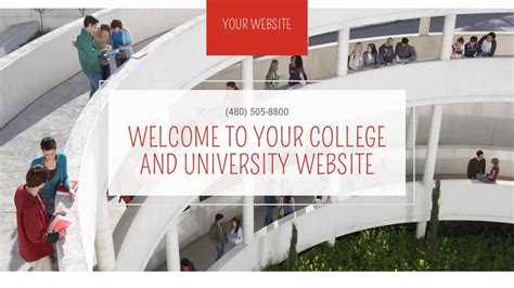 College and University Website Templates | GoDaddy