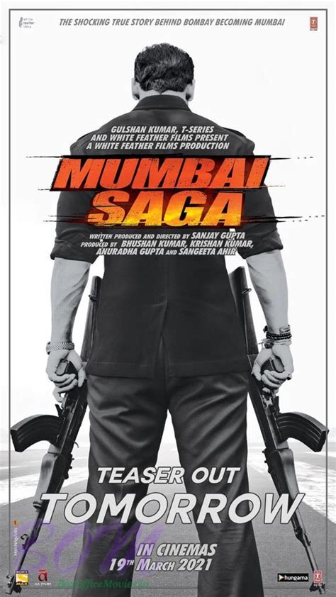 Mumbai Saga movie new poster with new release date photo - Upcoming action-crime movie Mumbai ...