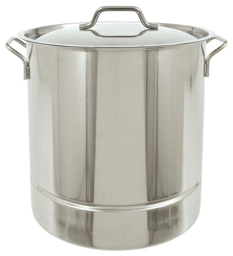 Bayou Classic 10 Gallon Stainless Steel Stockpot With Tri-ply Bottom ...