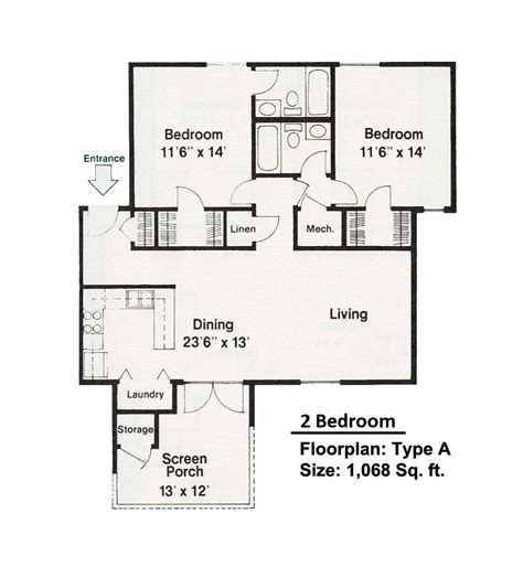 Wildwoods Floorplans