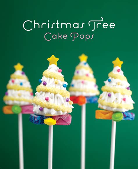 Cheery Christmas Tree Cake Pops - Bakerella