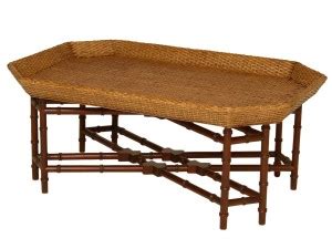 Coffee Tables Made of Rattan for Interior Decorating