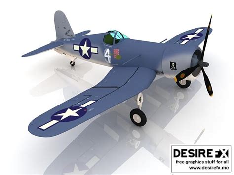 Desire FX 3d models | Airplane 3D Model F4 N080409