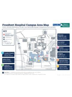 Area Map - Froedtert & the Medical College of Wisconsin / area-map-froedtert-amp-the-medical ...