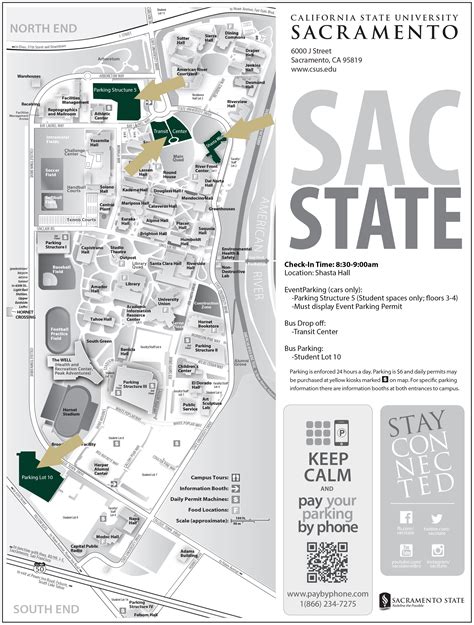 Sac State Campus Map Pdf – Map Vector