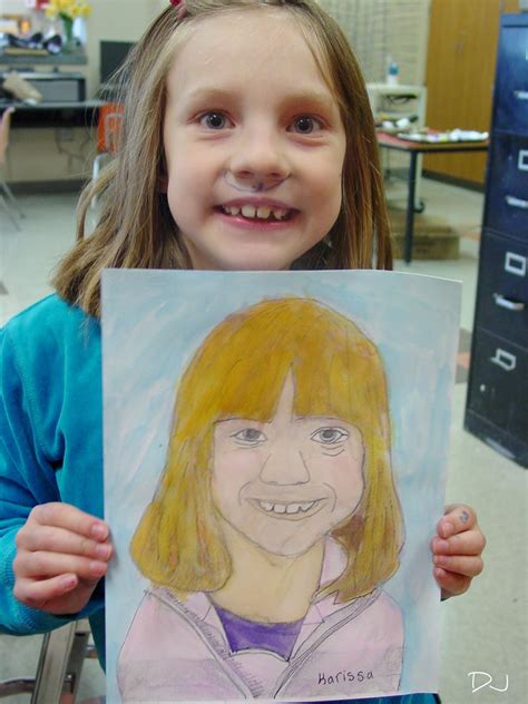 Spittin Toad: Kids Art: Self Portraits