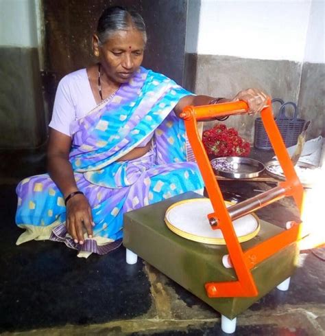 To help his mother, this rural innovator built a roti maker that makes 180 rotis in an hour ...