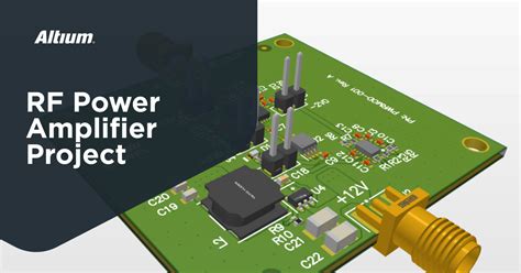 RF Power Amplifier Module PCB Design | RF Design