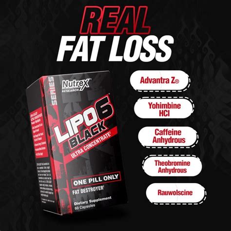 Lipo 6 Black Ultra Concentrate (2 For $15 Ea) | Nutrex Research