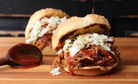 Slow Cooker Pulled Pork Sandwiches - How To Feed A Loon