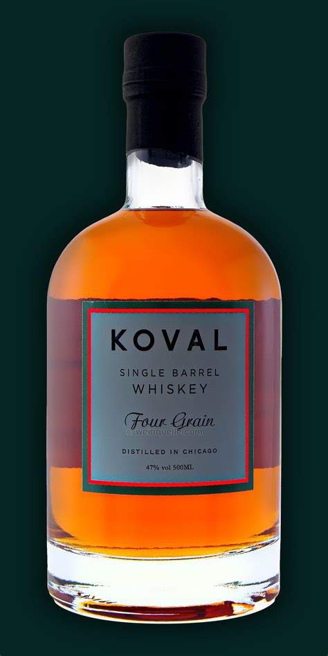 Koval Single Barrel Four Grain Whiskey, 40,95 € - Weinquelle Lühmann