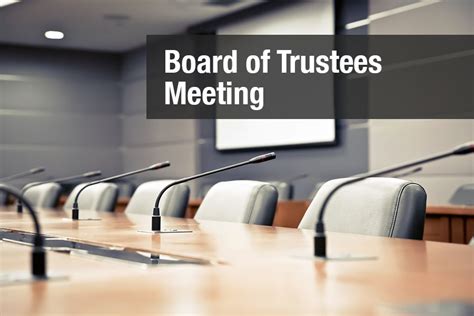 Board of Trustees Meeting | Village of Montebello, NY