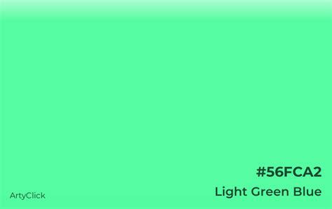 Light Green Blue Color | ArtyClick