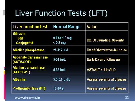 Liver Function Test Results Explained