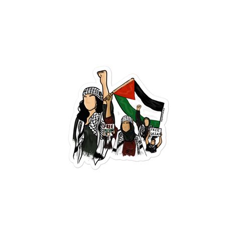 Free Palestine - Stickers – Aesthetics by Nuha