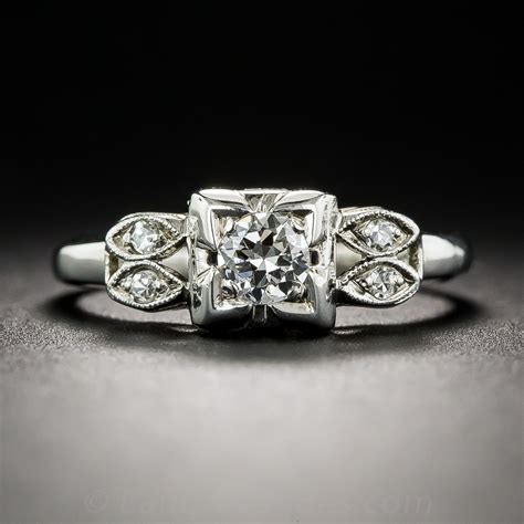 .18 Carat Diamond Vintage Engagement Ring