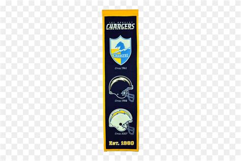 Los Angeles Chargers Logo Evolution Heritage Banner - Chargers Logo PNG ...