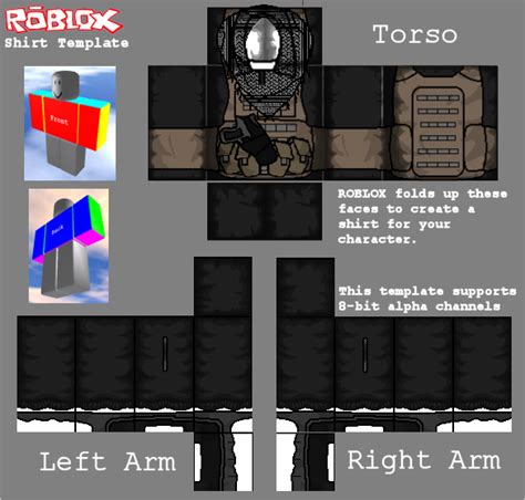 Roblox Police Uniform Template at gensantinoblog Blog