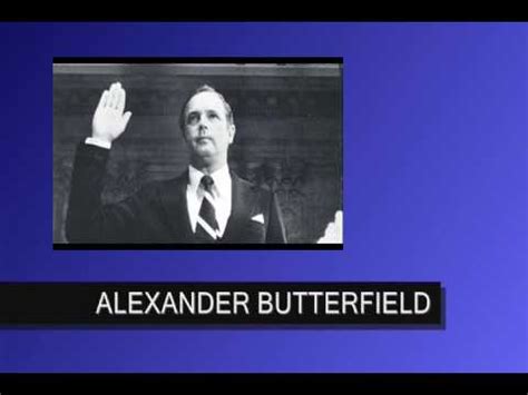 THE FACES OF WATERGATE ... Alexander Butterfield - YouTube