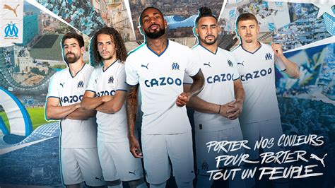 L'OM et Puma dévoilent le nouveau maillot domicile pour la saison 2022-2023