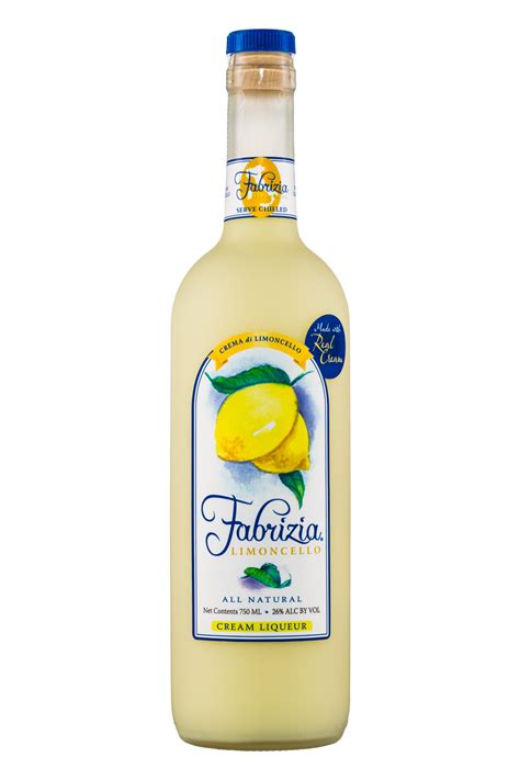 Limoncello Cream Liqueur | Fabrizia | BevNET.com Spirits / Alcohol Database