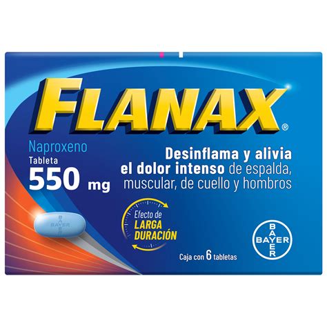 Flanax® 550 | Flanax® antiinflamatorio muscular