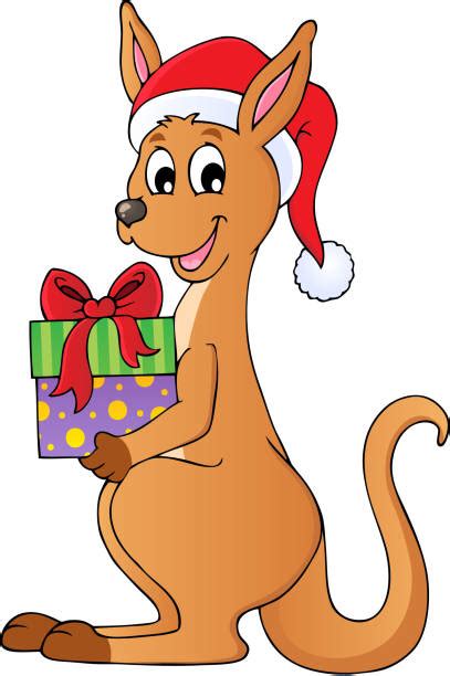 Christmas Kangaroo Illustrations, Royalty-Free Vector Graphics & Clip ...