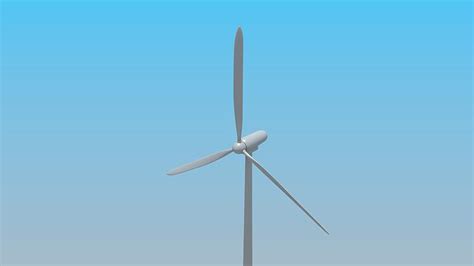 Animated wind turbine 3D | CGTrader