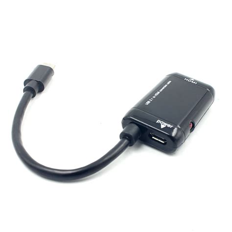 New USB C Type C to HDMI Adapter USB 3.1 Cable For MHL Android Cell ...