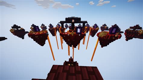 Nether (Simple SkyWars map PVP) Minecraft Map