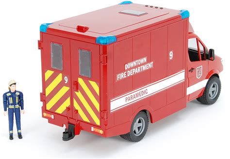 Bruder MB Sprinter Fire Department Paramedic with Driver and ...