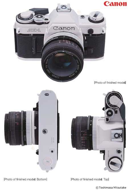 The Ultimate Canon SLR / DSLR Papercrafts (Canonflex, AE-1, & EOS 5D Mk II) ~ Paperkraft.net ...