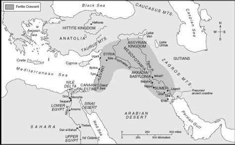 Ancient Middle East Map Labeled - Dolley Hollyanne