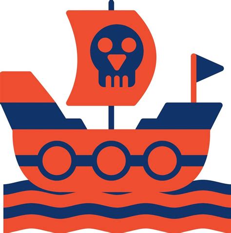 Pirate Ship Creative Icon Design 15989645 Vector Art at Vecteezy