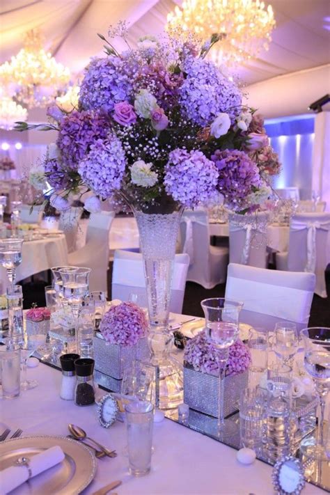 Light Purple Wedding Centerpieces