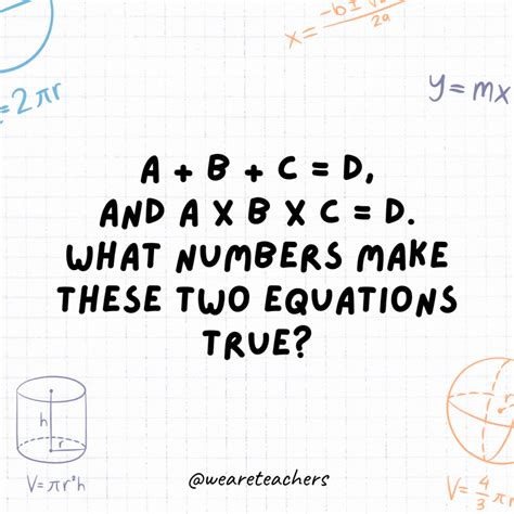 35 Clever Math Brain Teasers for Kids