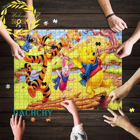 Winnie the Pooh Puzzle Pooh Puzzle Pooh Jigsaw Puzzle | Etsy