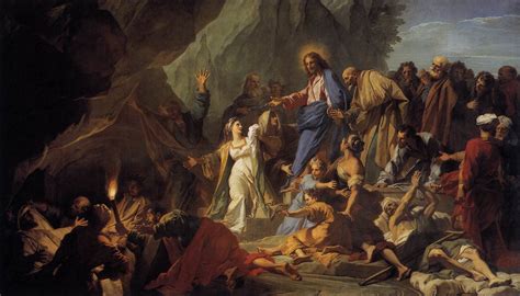 resurrection lazarus painting - Buscar con Google | Life of Our Lord Jesus Christ | Pinterest ...