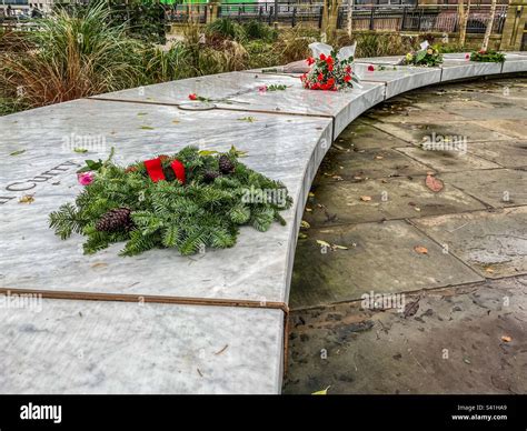 Manchester arena bombing memorial Stock Photo - Alamy